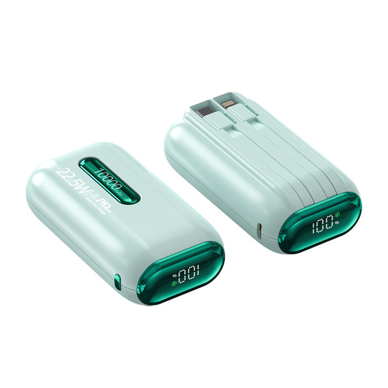 Powerbank med 10000mAh og hurtigladefunksjon Skanto