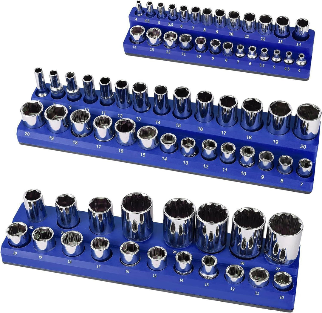 Heavy-Duty Magnetisk Socket Organizer Skanto