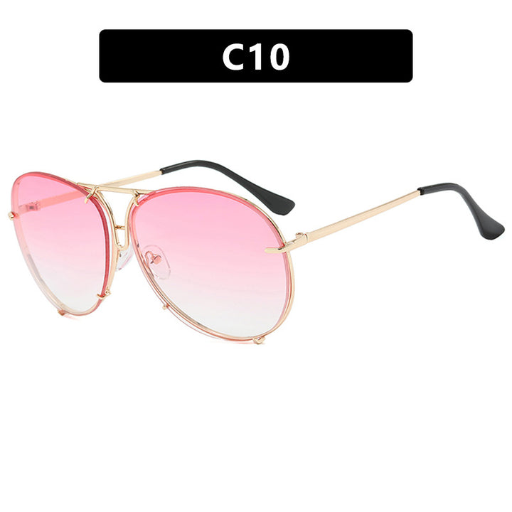 Women's Aviator Sunglasses with Stylish Metal Frame and UV Protection Skanto
