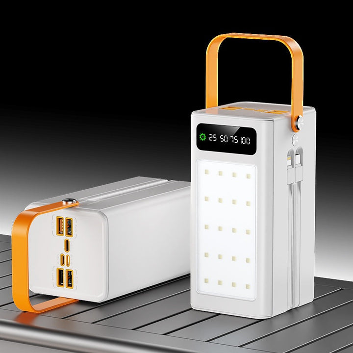 bærbar Powerbank med LED-lampe Skanto