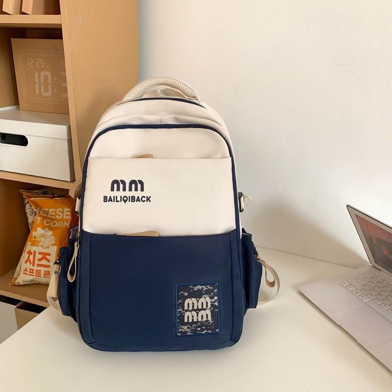 Vanntett multifunksjonell laptop skole ryggsekk