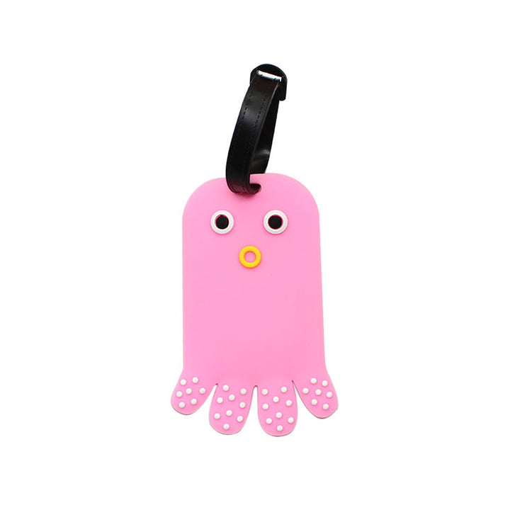 Unisex Silikon Bagasjelapp i kreativt blekksprutdesign Skanto