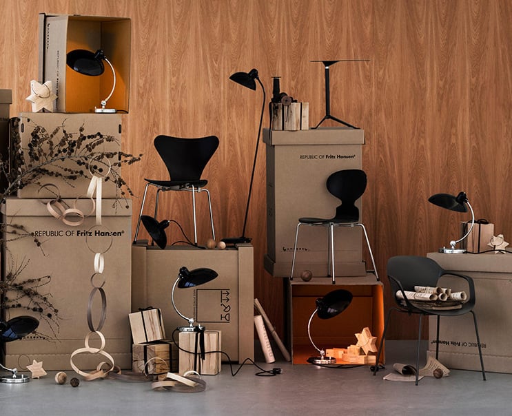 Skanto | Bauhaus KI Klassisk Bordlampe Replika