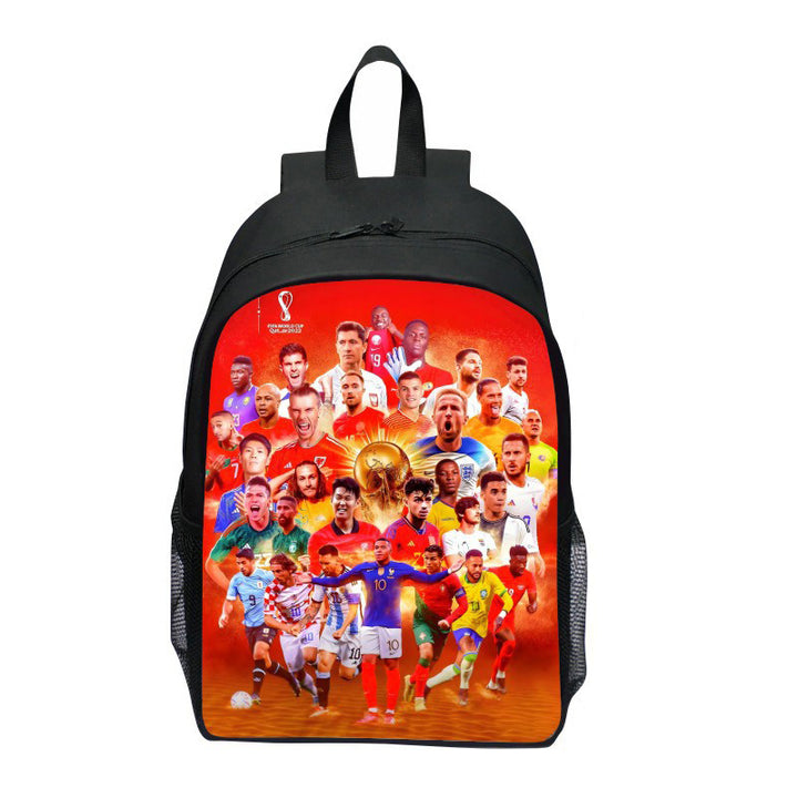 Sporty ryggsekk med Wm-trofé design Skanto