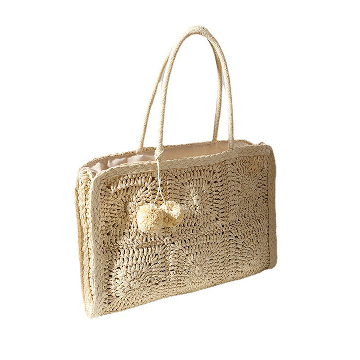 Handmade macrame beach bag Skanto