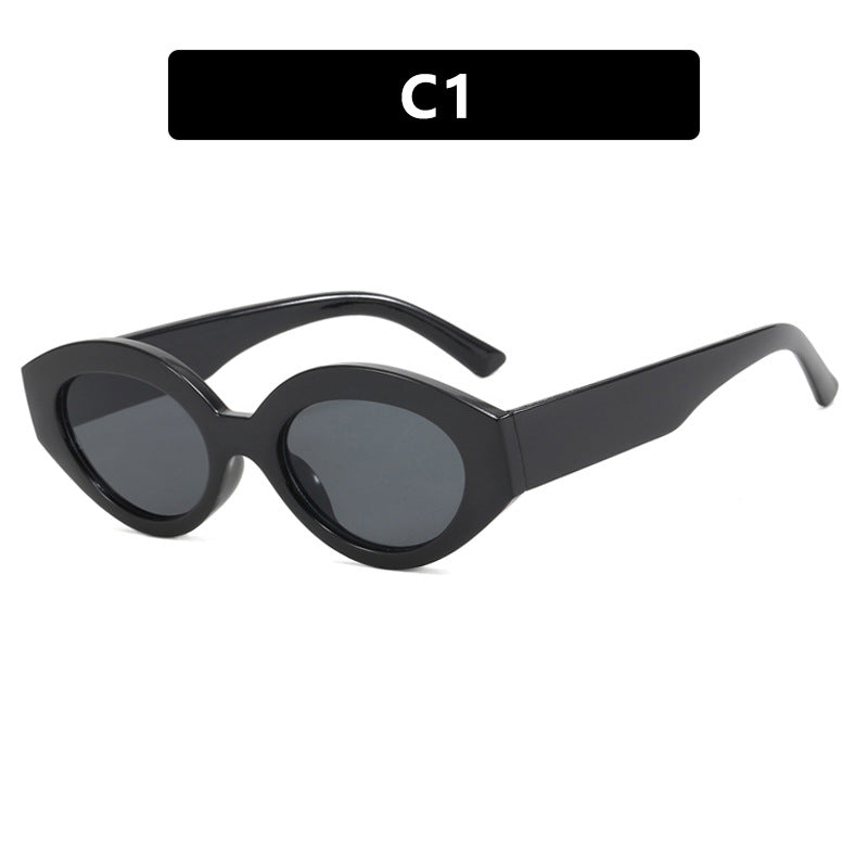 Women's creative sunglasses in elegant retro style Skanto