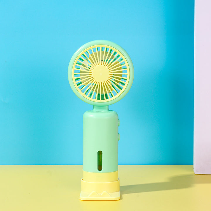 Dame Bærbar Mini Håndvifte med søtt Dyredesign Skanto