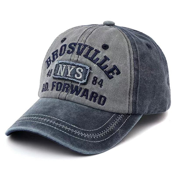 Menn's Slittet Vintage-inspirert Baseball Cap Skanto