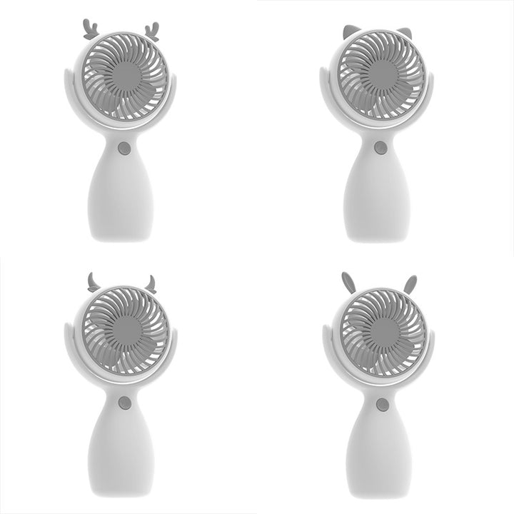 Unisex Bærbar Håndvifte med Dyrøre-design Skanto
