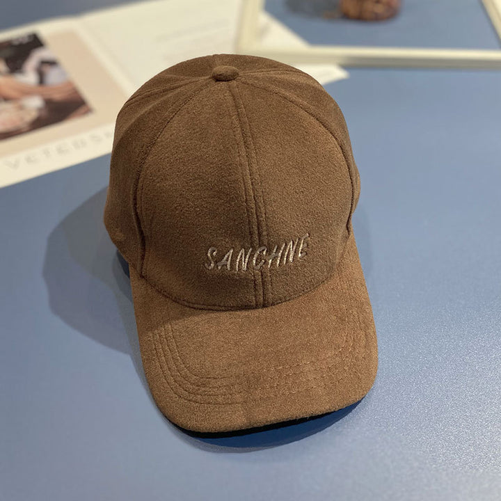 Kvinnes Brodert Ull Baseballcap Skanto