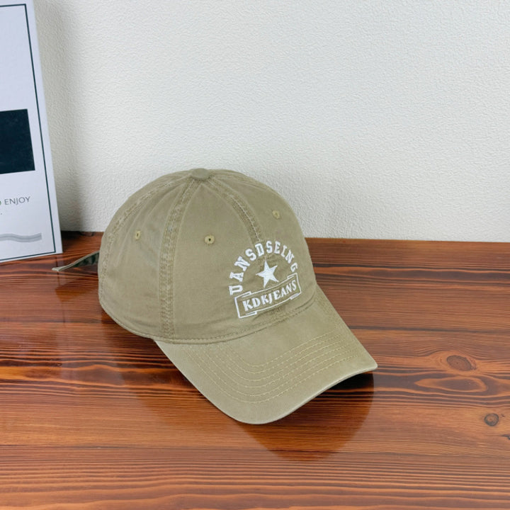 Herre Slitt Vintage Stil Baseball Cap Skanto