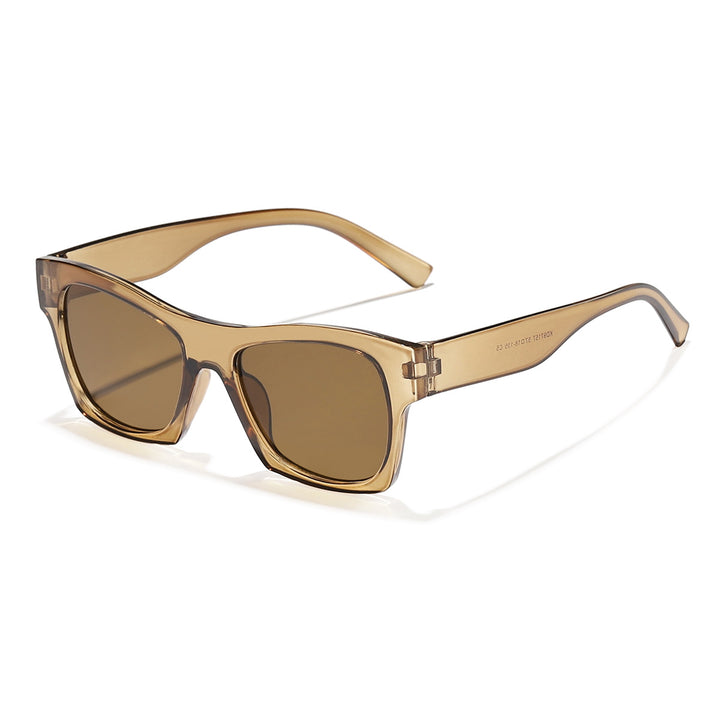 Damer moteriktig solbrille i elegant rektangulært design Skanto
