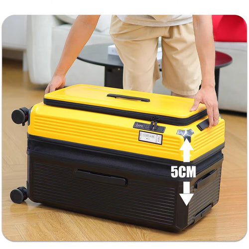 Unisex Premium Multi-Compartment Reise Koffert Skanto