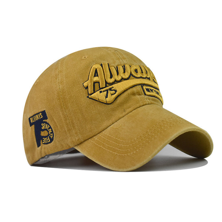 Dame avslappet og moderne baseballcaps med vintage design Skanto