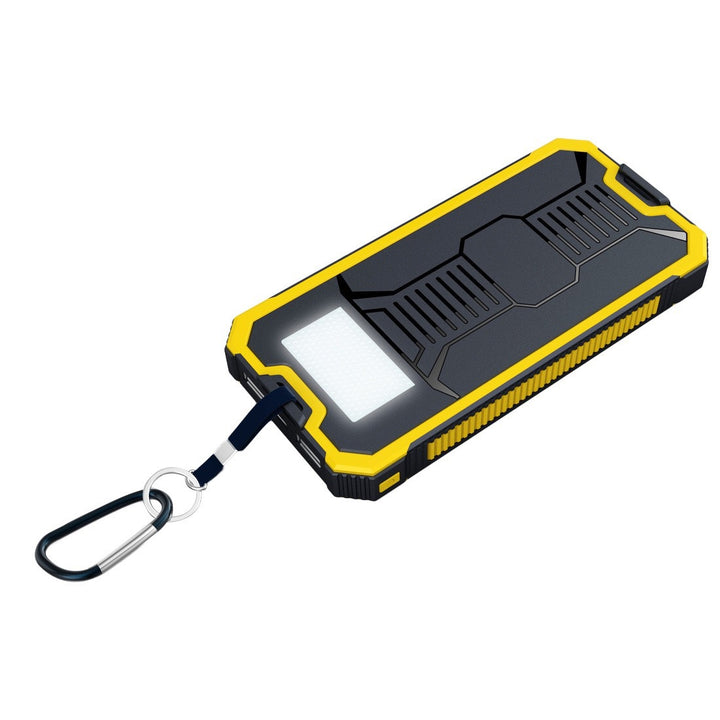 Bærbar Powerbank med lys og sikkerhetsklips Skanto