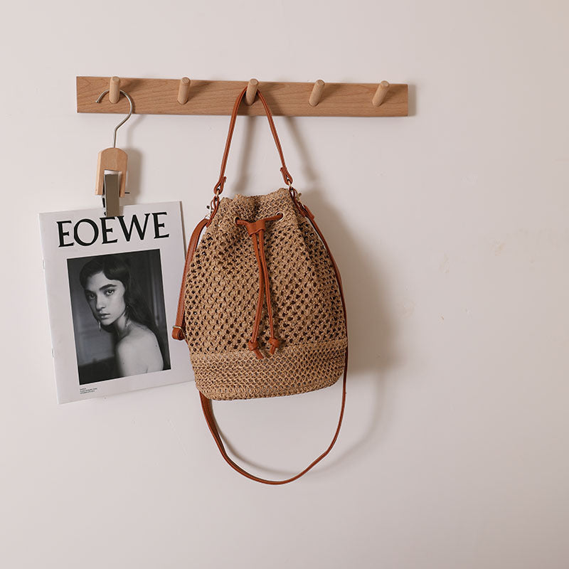 Skanto Casual Backpack Bag Made of Natural Material Skanto