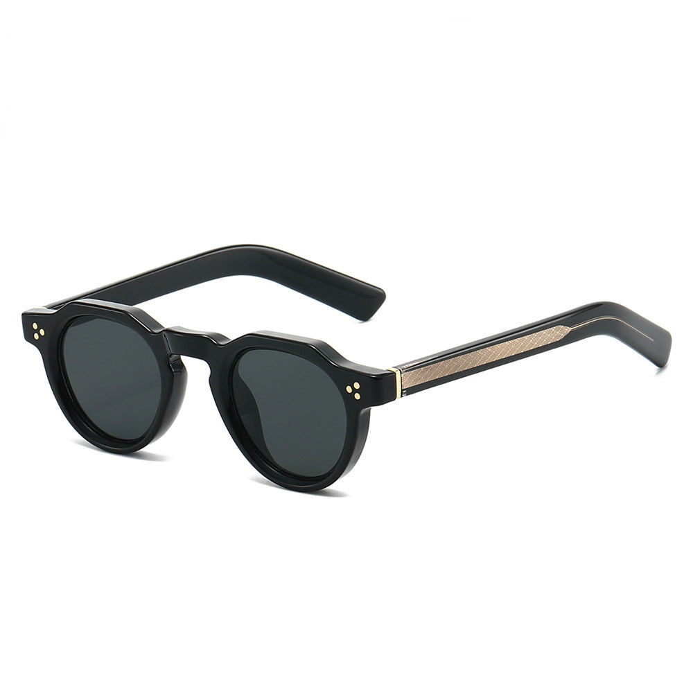 Dame moteriktig solbrille med ekstravagant ramme og UV-beskyttelse Skanto