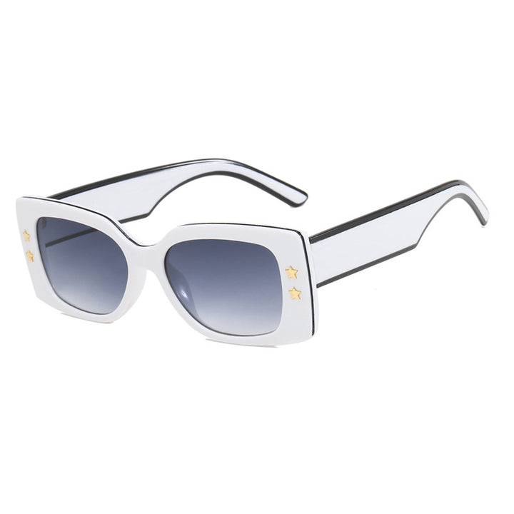 Women's Exclusive Square Sunglasses with Stylish Details Skanto