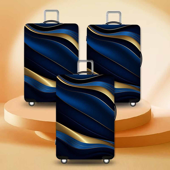 Hard Shell Rullende Bagasje med Elegant Bølgedesign Skanto