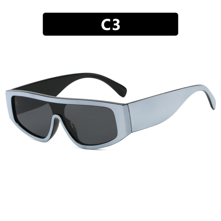 Women's fashionable sports sunglasses with innovative design and wide frame Skanto