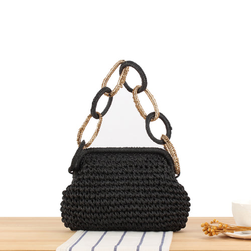 Handbag with unique chain handle Skanto