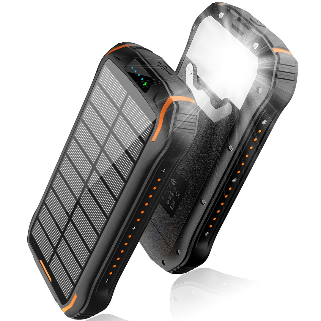 Solar-Powerbank med Høy lagringskapasitet og Ip66 beskyttelse Skanto
