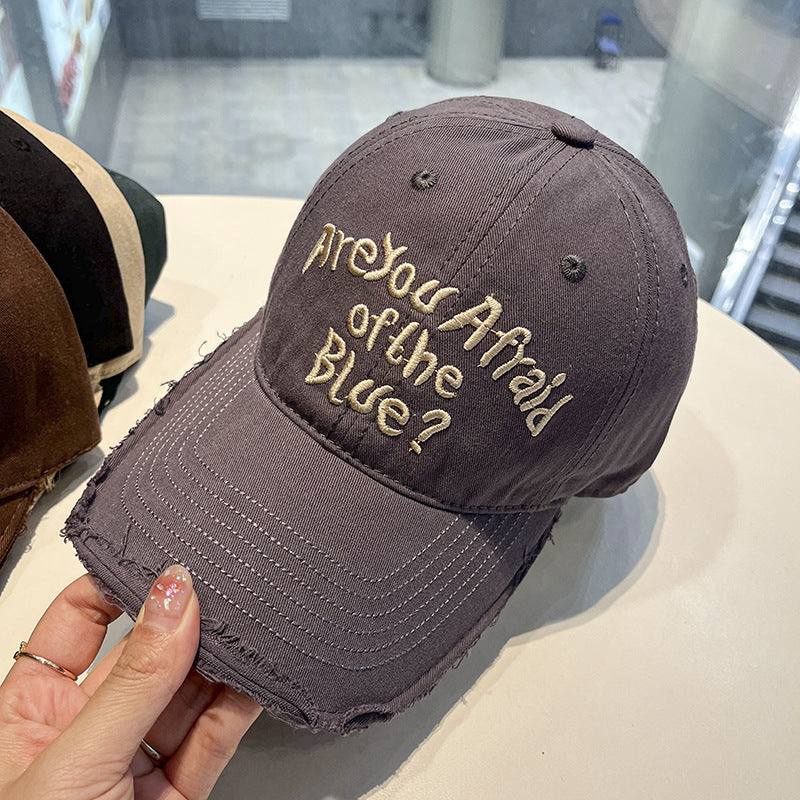 Kvinne Vintage-inspirert Brodert Caps Skanto