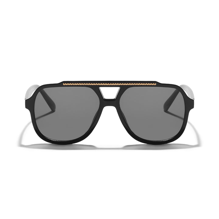 Dame Designer-solbrille med ekstravagant mønster og beskyttende UV-beskyttelse Skanto