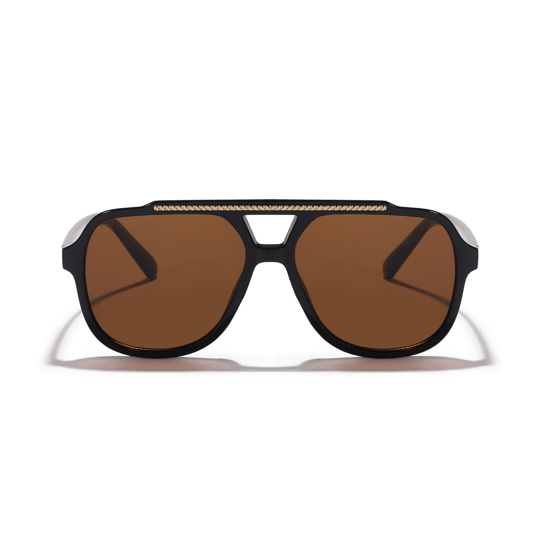 Dame Designer-solbrille med ekstravagant mønster og beskyttende UV-beskyttelse Skanto