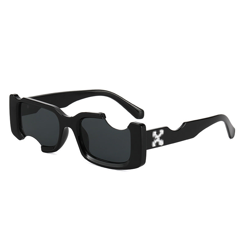 Dame eksklusiv moderne solbrille med futuristisk design Skanto