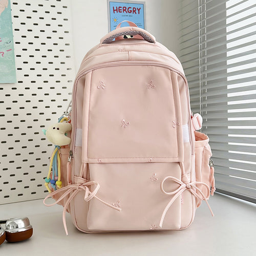 Brodert Sløyfe Detalj Skole Rygsekk