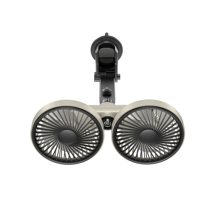 Unisex Dual-Head Clip-On Vifte Skanto