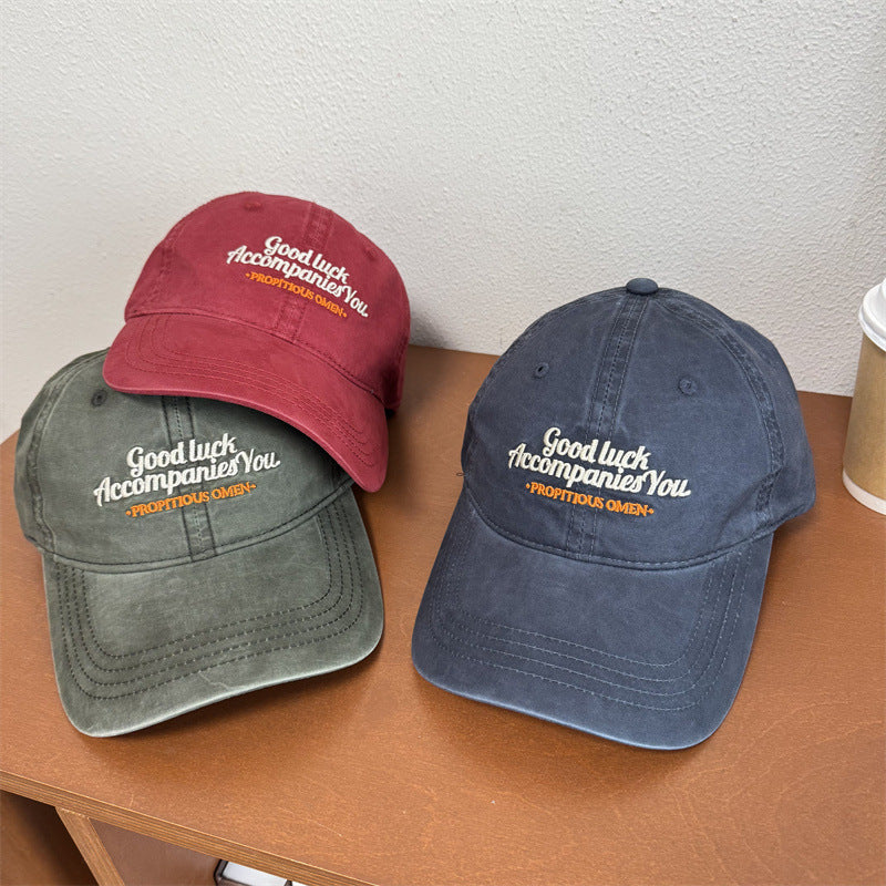 Herrebrodert avslappet baseballcap Skanto