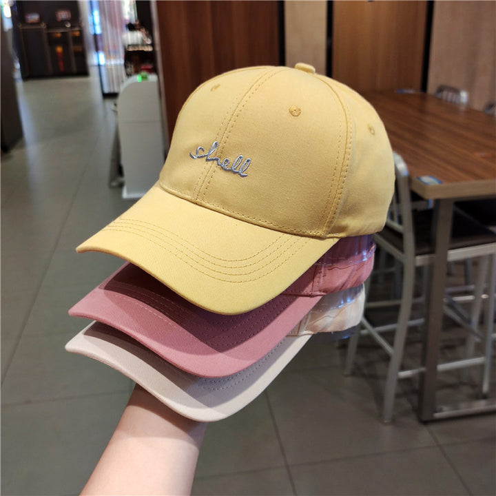 Dame Casual Cotton Brodert Caps Skanto
