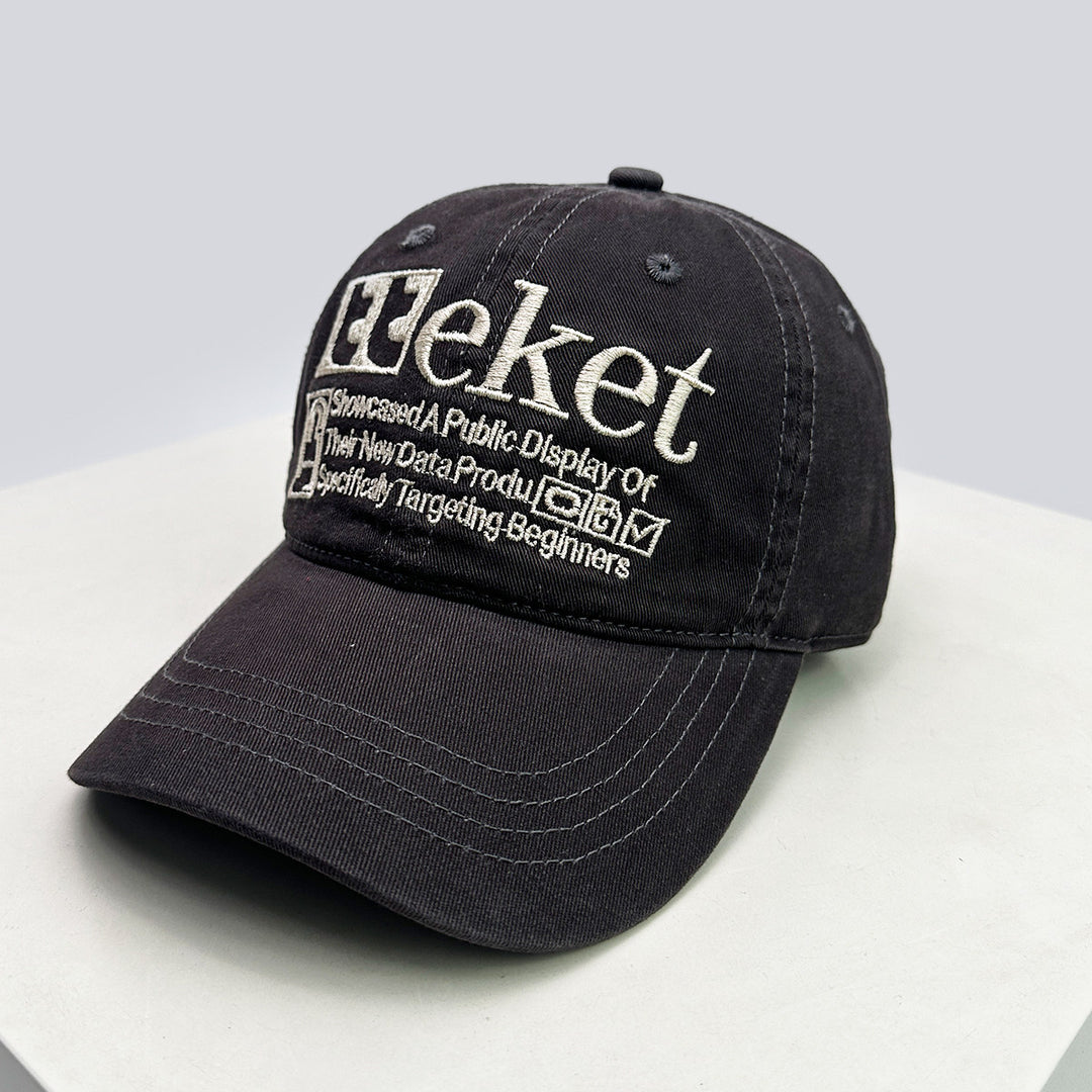 Herre Justerbar Statement Baseball Cap Skanto