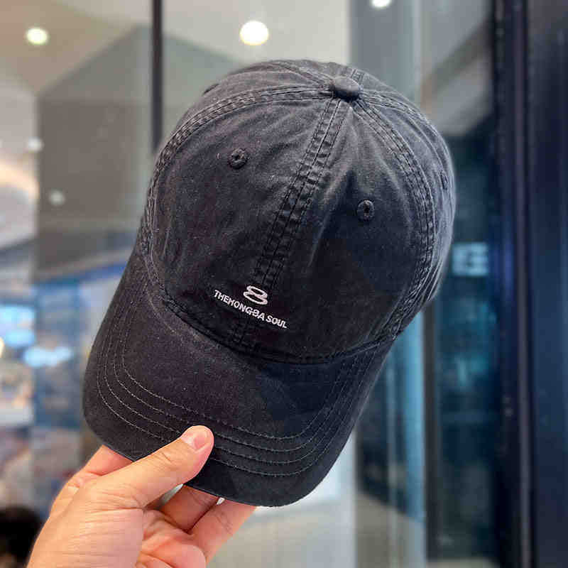 Herre Slitt Bomull Baseball Caps Skanto