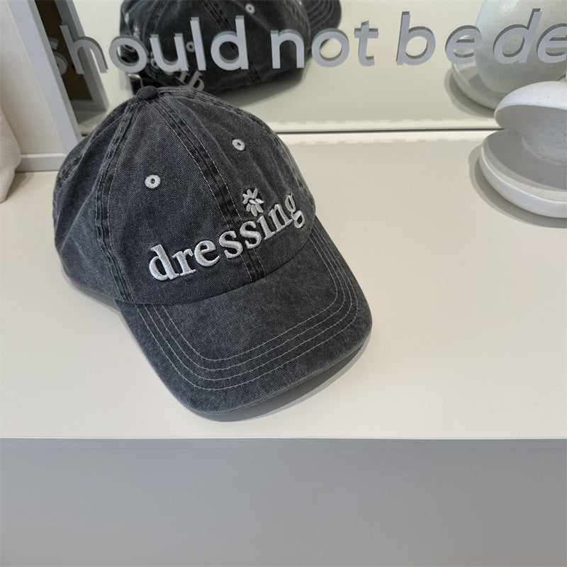 Kvinnens vintage-inspirerte justerbare baseballcap Skanto