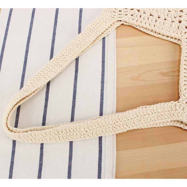 Hand-knotted tote bags with unique pattern Skanto