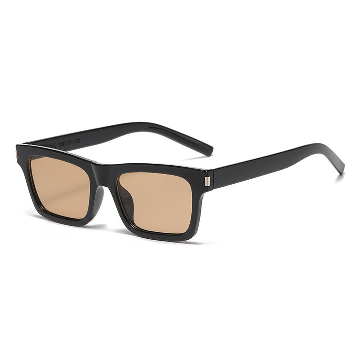 Dame elegant rektangulær solbrille med polariserte glass Skanto