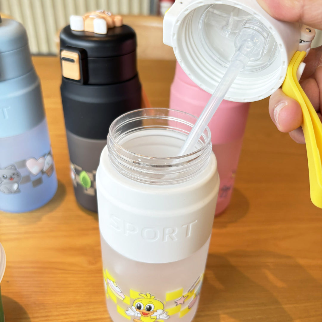 Dame kreativ Isolert drikkeflaske med originalt motiv Skanto