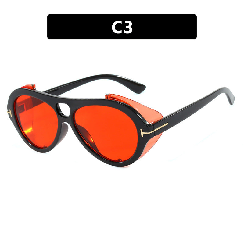 Women's modern sunglasses with unique design Skanto