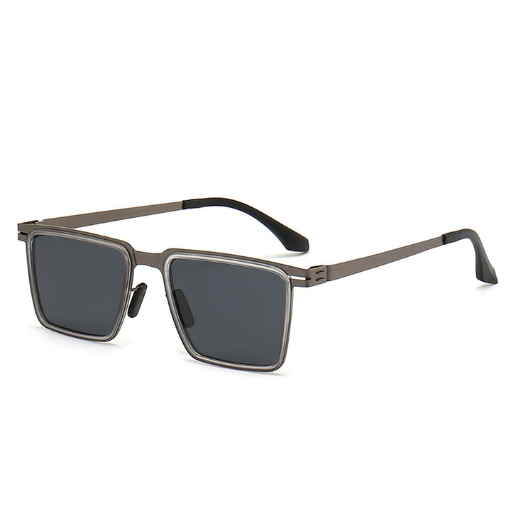 Dame Kvadratisk Designer Solbrille Skanto