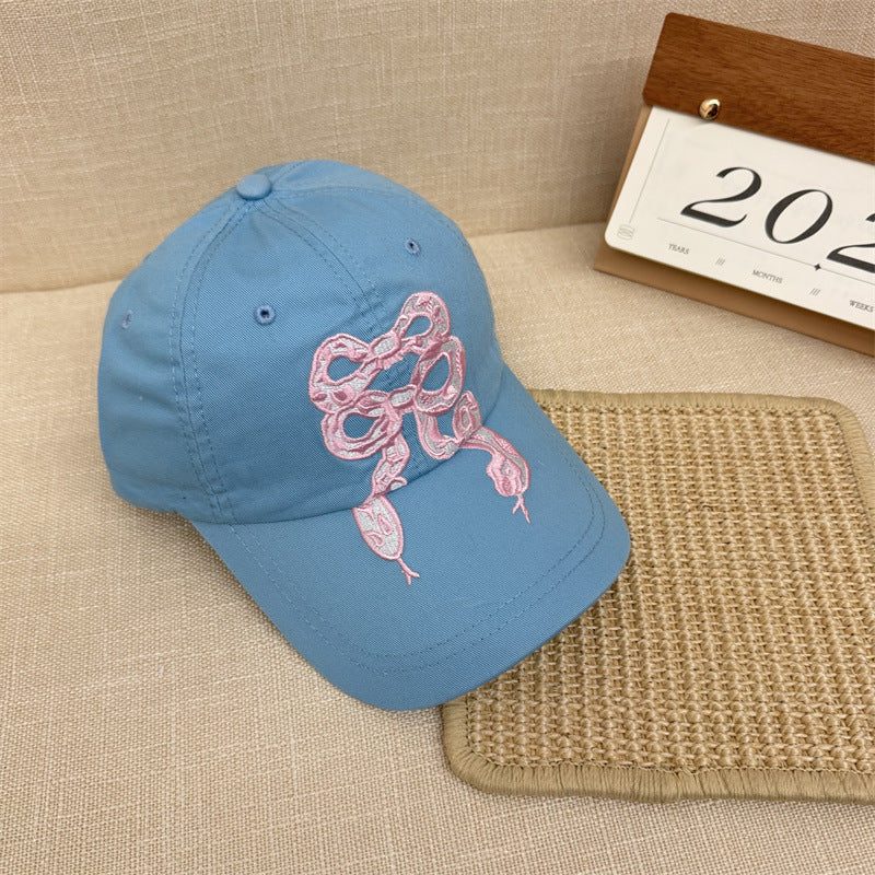 Damebroidered grafisk baseball caps Skanto