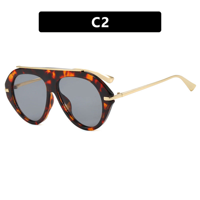 Women's sunglasses in elegant hexagon design Skanto