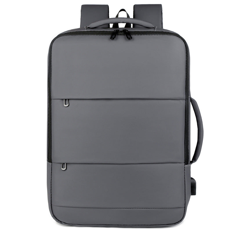 Moderne laptopryggsekk med praktisk usb-tilkobling og innovativt fagssystem Skanto