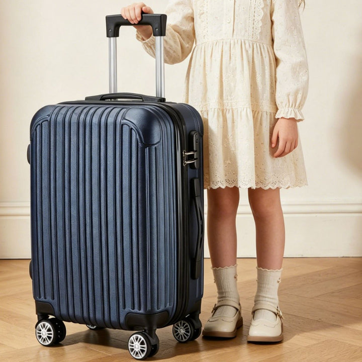 Unisex slitesterk multi-retning spinner koffert Skanto