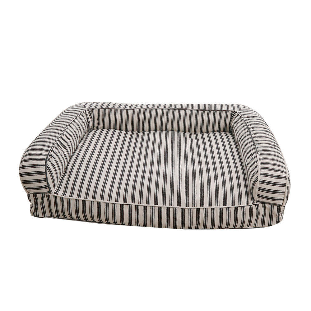 Striped Bolster Hundeseng