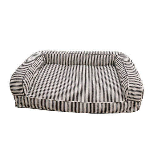 Striped Bolster Hundeseng