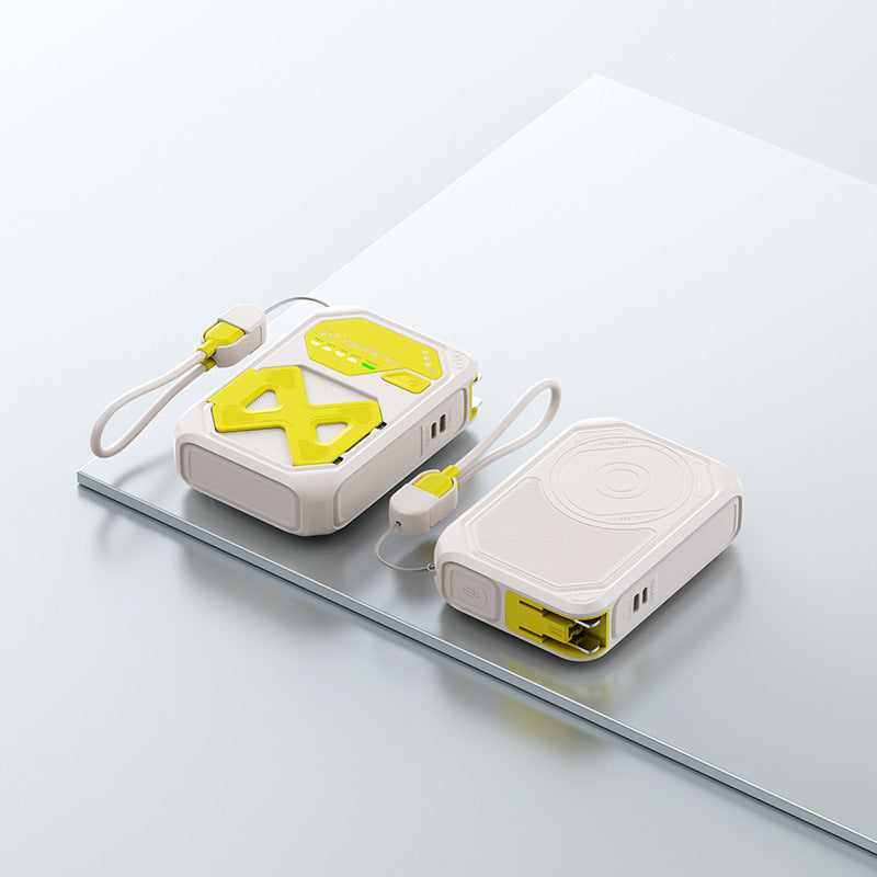 Multifunksjonell Powerbank med integrert ladeteknologi og smart design Skanto