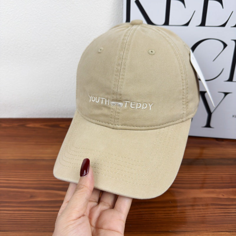 Kvinnelig Casual Bomull Baseball Caps Skanto